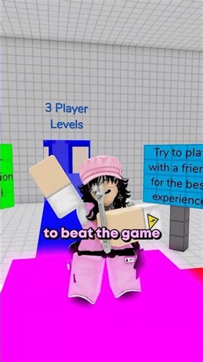 SPEEDRUNNING a 3 player obby, by myself😁