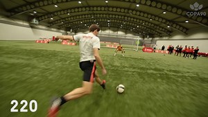 4.9M views · 1.4K reactions | Liverpool FC legend Steven Gerrard SMASHES the #5ShotChallenge... Watch out for the penalty  | COPA90 | Facebook