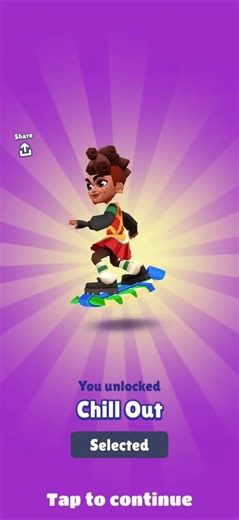 Unlock: Chill Out Board 🎁 🩵💚🛹 #subwaysurfers