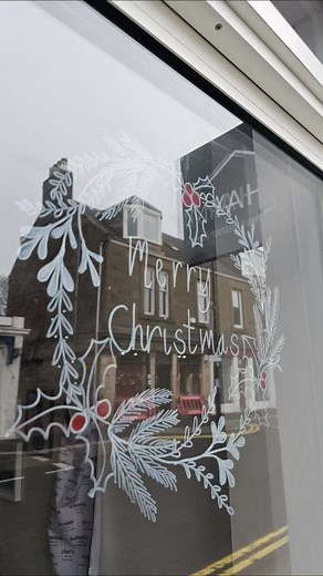❤️LOCAL ❤️CHRISTMAS ❤️CARNOUSTIE The Christmas window is up! And this year, it’s all about celebrating our lovely town. I’ve made mini versions of some of Carnoustie’s independent shops to show just how many brilliant places there are to find thoughtful gifts and treats… all right here on our own High Street. The window is filled with lots of lovely things, decorated with a tree, seasonal pieces and gifts that feel warm, simple and made to last. Pop by when you’re out and about. Have a look, hav