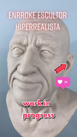 #hiperrealism #fyp #hiperrealismo #hyperrealism #sculpture #foryou #viral #artetiktok #parati