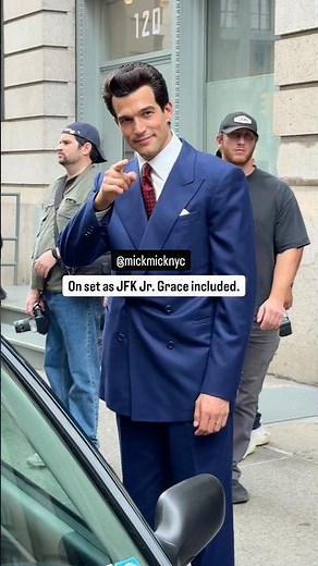 On Set as JFK Jr. | Behind the Scenes of FX’s Love Story Filming in NYC