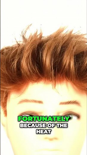 Fluffy Hair Styling Guide #shorts