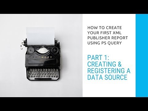 BI Publisher for Beginners - Part 1: Covering the Basics