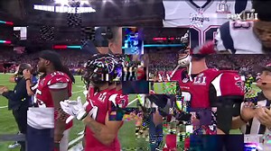 A very special moment before #SB51... President George H. W. Bush tosses the coin! Amazing. | NFL