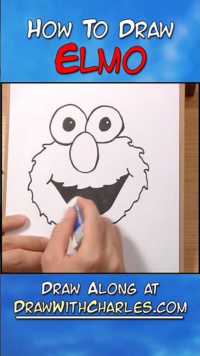 How To Draw Elmo