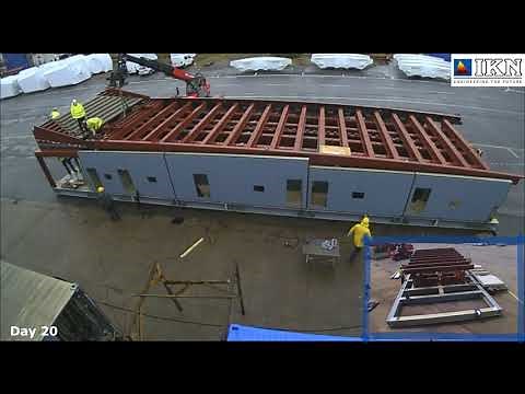 Complete timelapse pre-assembly of IKN grate cooler