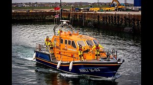 Video: Fishing vessel escorted back to Peterhead Harbour after 12 hour overnight rescue operation
