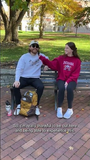 What are IU students thankful for?