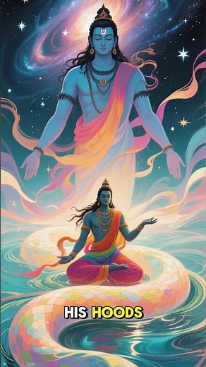 Why Vishnu Rests on a Serpent 🐍 | The Secret of Ananta Shesha #hinduism