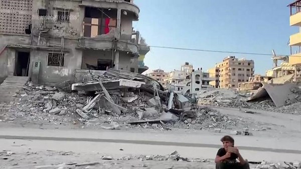 Five minutes driving across Gaza City - AP shows destruction after 2 two years of war