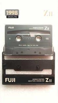 FUJI Z II ~1998 double coating | мастер стрічка аудіокасета #fuji #audiocassette #collection #master