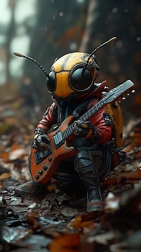 Surreal AI Art Inspired by The Beatles and Rob Zombie