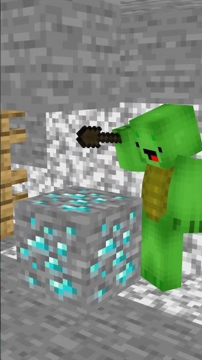 Funny Mikey - MAIZEN Minecraft Animation #shorts