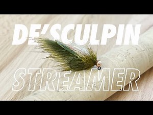 How To Tie The De'Sculpin Streamer Euro Nymphing Fly Pattern // My top jig streamer