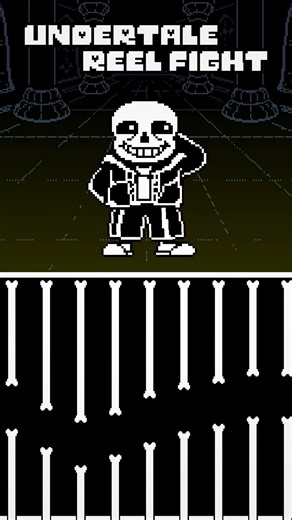 You Can Fight Sans in This Reel #undertale #sans