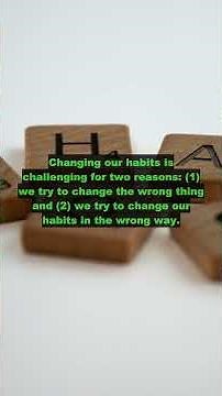 Habit Change Understanding the Three Layers of Behavior