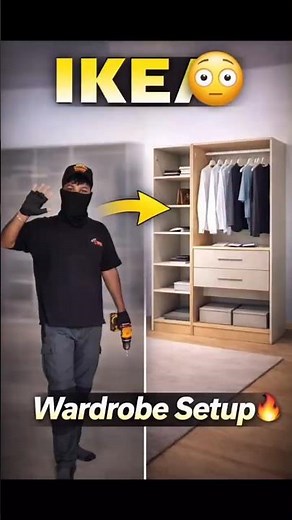 IKEA PAX 3-Door Wardrobe