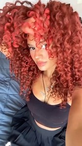 Ever wondered what a transformation using Curl Color Hot Red would look like? 💬 Here is @dalyadaniqua showcasing how gorgeous her curls look after applying this shade 🔥 She is also a fan of the Classic Curling Jelly and the Smoothing Gel ✨ Hot Red is now back in stock 📈 Buy yours today! 📦 asiamnaturally.com/collections/curl-color/products/curl-color-hot-red | As I Am