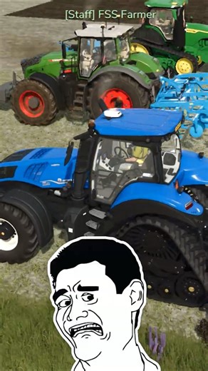 I AM FAST AS F BOI - FENDT FLYING THROUGH FIELD 😜💨 | Farming Simulator 25 #shorts #farmingsimulator