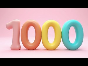 Count to 1000 by 100s! 🎉 Fun Math for Kids 🧮 Learn Numbers Fast!