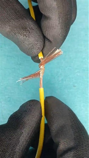 That's how my grandfather taught me how to connect electrical wires together