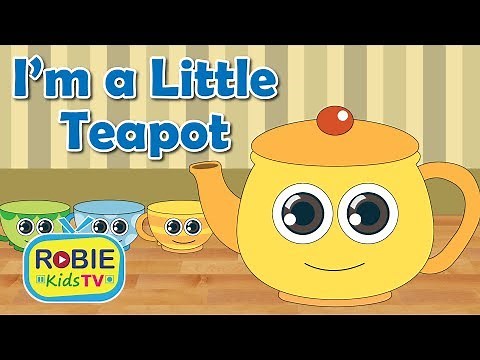 I'm a Little Teapot (Nursery Rhymes) | Kids Songs Animation