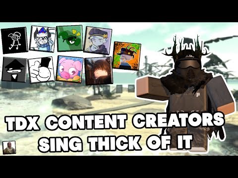 TDX youtubers sing Thick Of It..