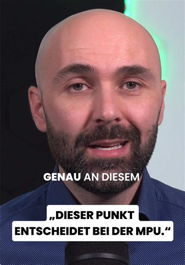 Ein Verkehrspsychologe kann bei deiner MPU den Unterschied machen ☝🏼 Für mehr Infos schaue das gesamte Video auf YouTube oder buche dein kostenloses Erstgespräch 💬