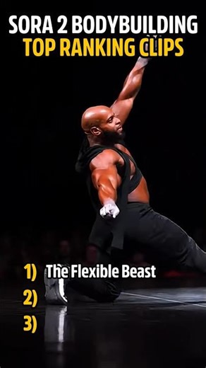 Sora 2 Bodybuilding Ranking Clips 💀 #shorts