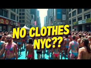 NYC NAKED Bodypainting Day – What Really Happens Publicly | Documentary