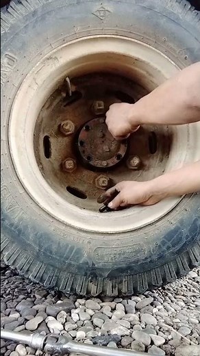Remove rear axle shaft#shorts
