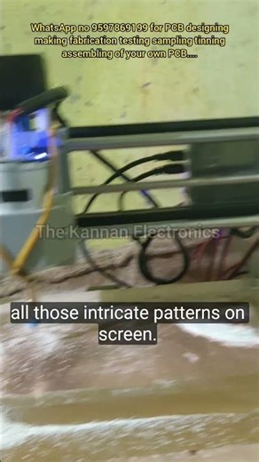 pcb drilling with cnc machine #shorts