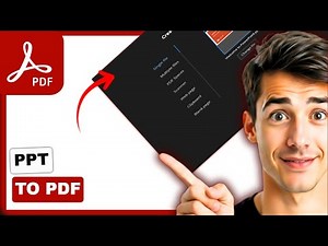 How to convert PPT to PDF in Adobe Acrobat (Easiest Way)(2026 Guide)