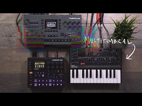 Roland JD-08 Multitimbral Performance Demonstration