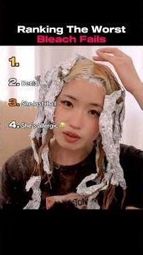 Ranking WORST BLEACH FAILS