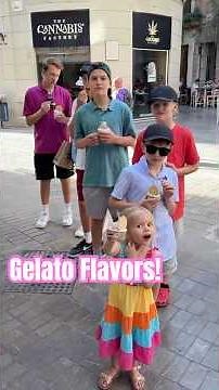 Gelato Flavors!