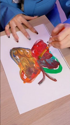 How to Draw a Rainbow Butterfly🦋🌈❣️