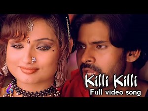 Killi Killi Song (4K UHD 60FPS)\\\\ Gudumba Shankar\\\\ Pawan Kalyan, Meera Jasmine, Mani Sharma,