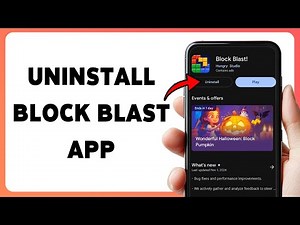 How To Uninstall Block Blast App 2024 | Remove Block Blast From Your Device