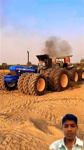 Bulldozer vs John Deere 5075E Tochan || Nishu Deshewal || #tractor #nishudaswal #tractorking #stunt