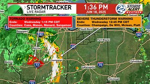 Here's a look at our Stormtracker Radar as of 1:35. Severe thunderstorm and tornado warnings are lifting northeast into far eastern Illinois. This like will be here by 2-3pm. wsbt.com/weather | Abby Weppler WSBT