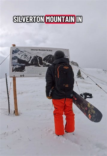 Silverton Mountain is Colorado’s most unique mountain location! It needs to be on your bucket lists. . . #snowboard #snowboarding #ski #skiing #snow