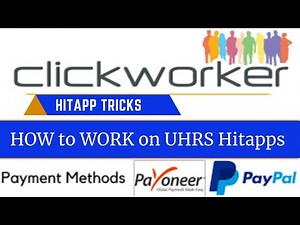 Make Over 100$ a Week On Clickworker UHRS HITAPPS 2021. UHRS Tricks Works WORLDWIDE. UHRS TRAINING.