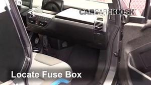 Interior Fuse Check: 2017 BMW i3 Range Extender 0.6L 2 Cyl.