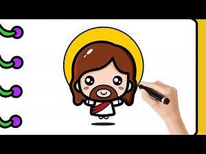 Como Dibujar a JESUS Paso Paso Fácil - How to Draw JESUS | Mapi Art Sketch