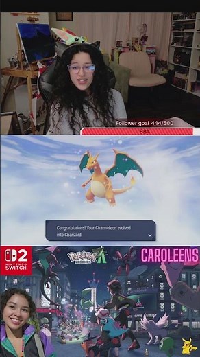 MY CHARMELEON EVOLVED INTO CHARIZARD #nintendoswitch2 #pokemonlegendsza #gaming #nintendo #pokemon