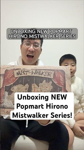 Unboxing NEW Popmart Hirono Mistwalker Series!