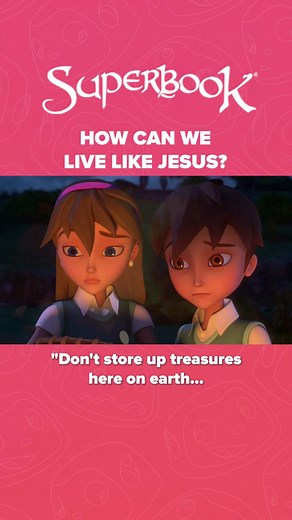 Like the disciples, we should study and discuss Jesus' teachings to understand them more deeply. 😊 Watch more Superbook Season 5 episodes! Join the CBN Animation Club! Link in bio. #SuperbookClips #BibleStories #LiveLikeJesus