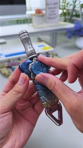 Rattlesnake Sword with Ice-Crystal Patterns